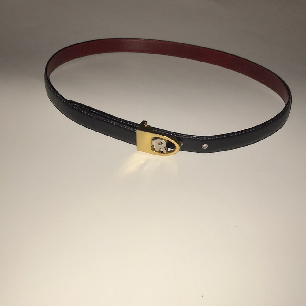 Reversible belt black or brown